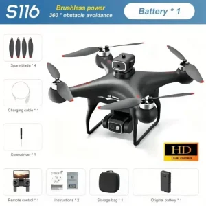S116 Brushless Motor ESC Camera Drone