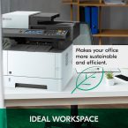 Kyocera ECOSYS M2640idw All-in-One Monochrome Laser Printer Print/Copy/Scan/Fax, 42 ppm, Up To Fine 1200 dpi, Gigabit Ethernet Wireless & Wi-Fi Direct, HyPAS capable, 4.3in Touchscreen Panel, 512 MB - Image 7